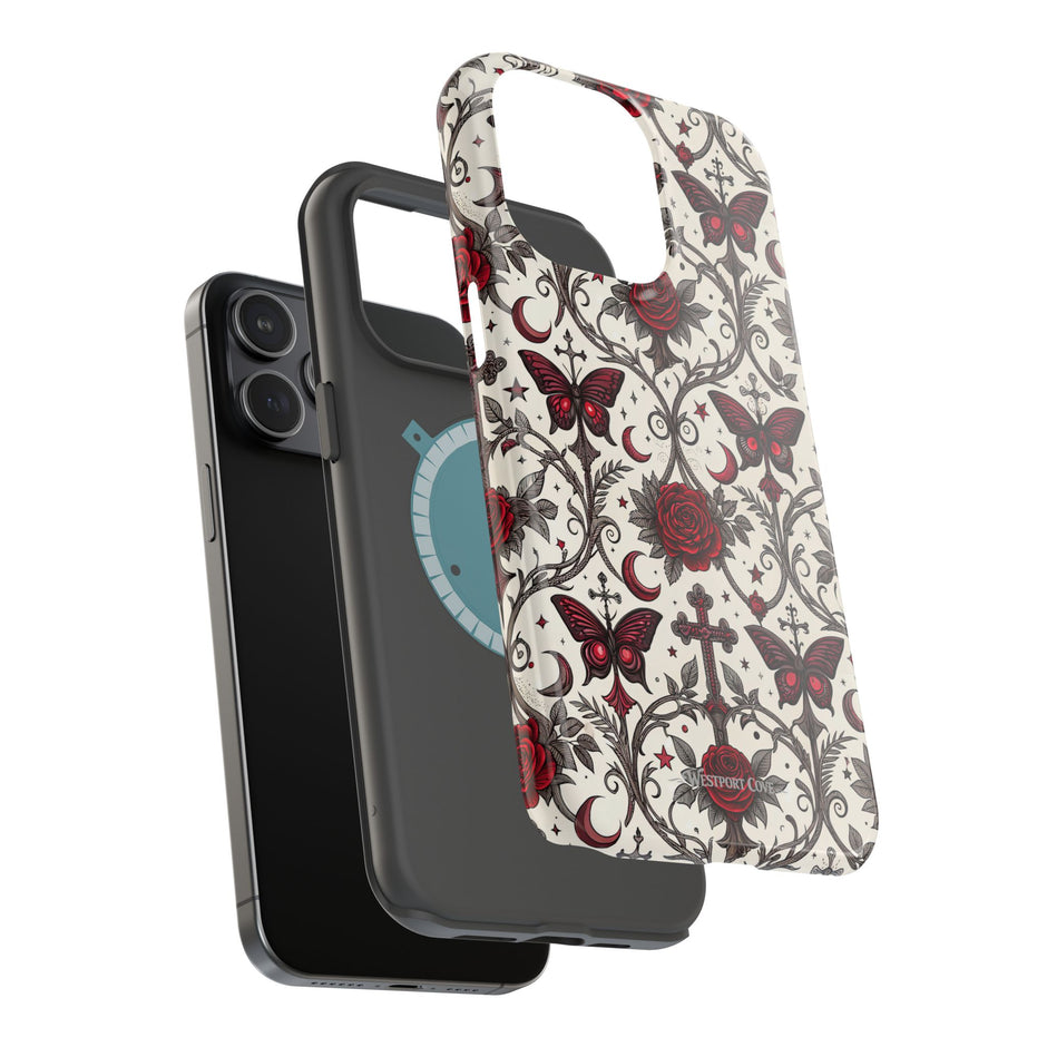Rose & Butterfly - Extreme MagSafe Phone Case