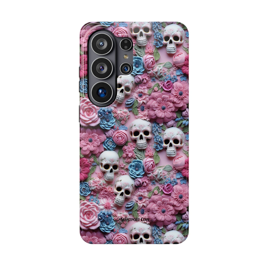 Floral Skull - Extreme MagSafe Phone Case