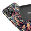 Camo Cats - Extreme Impact MagSafe Phone Case — Abstract Cat Pattern
