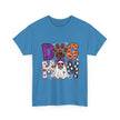 Dog Mom Halloween T‑Shirt — Ghost Pup & Spooky Pattern Tee