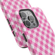 Pink Gingham - Extreme Phone Case