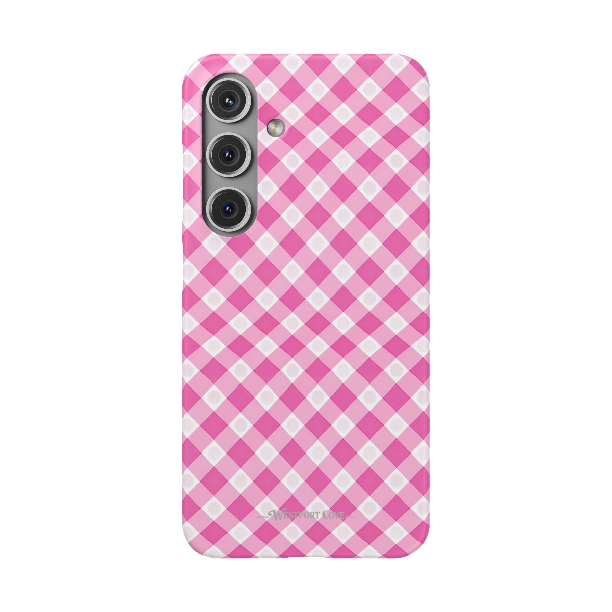 Pink Gingham - Elite Case