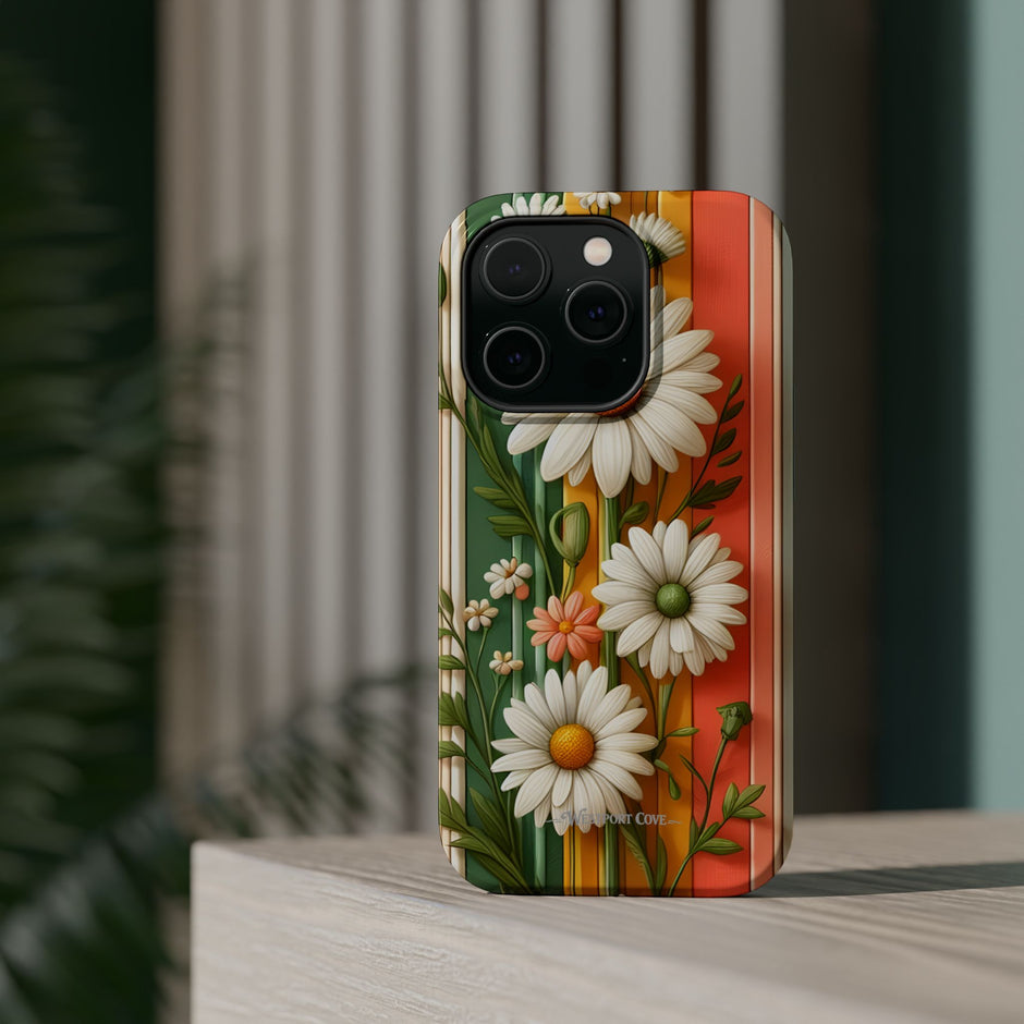 Daisy Stripe - Extreme MagSafe Phone Case