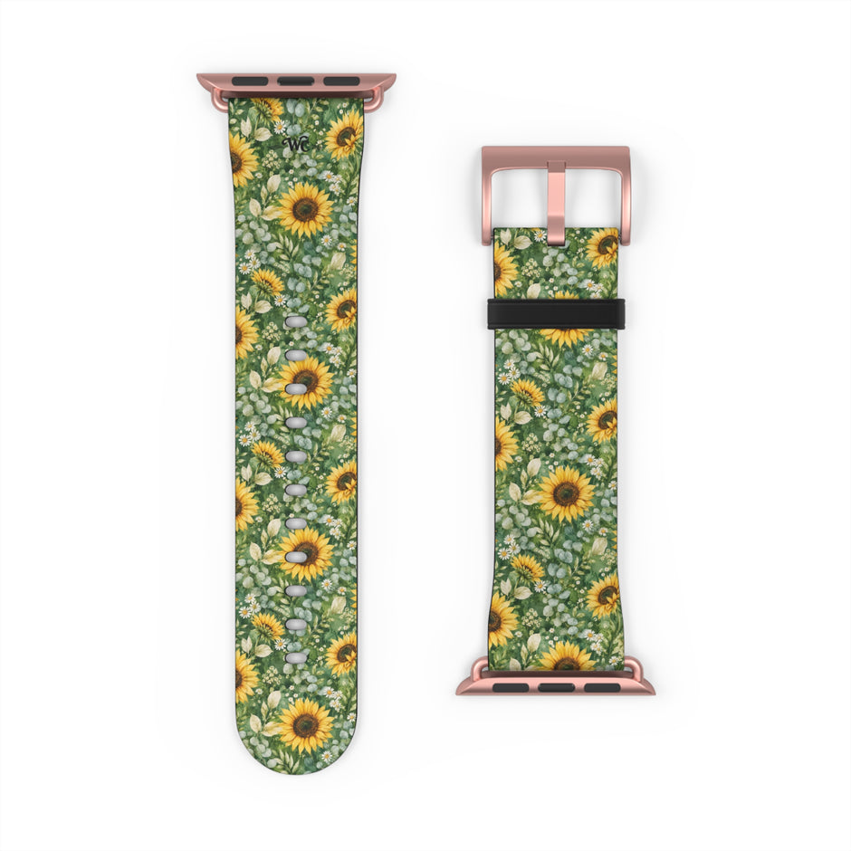 Sunflower Garden - Apple Watch Band