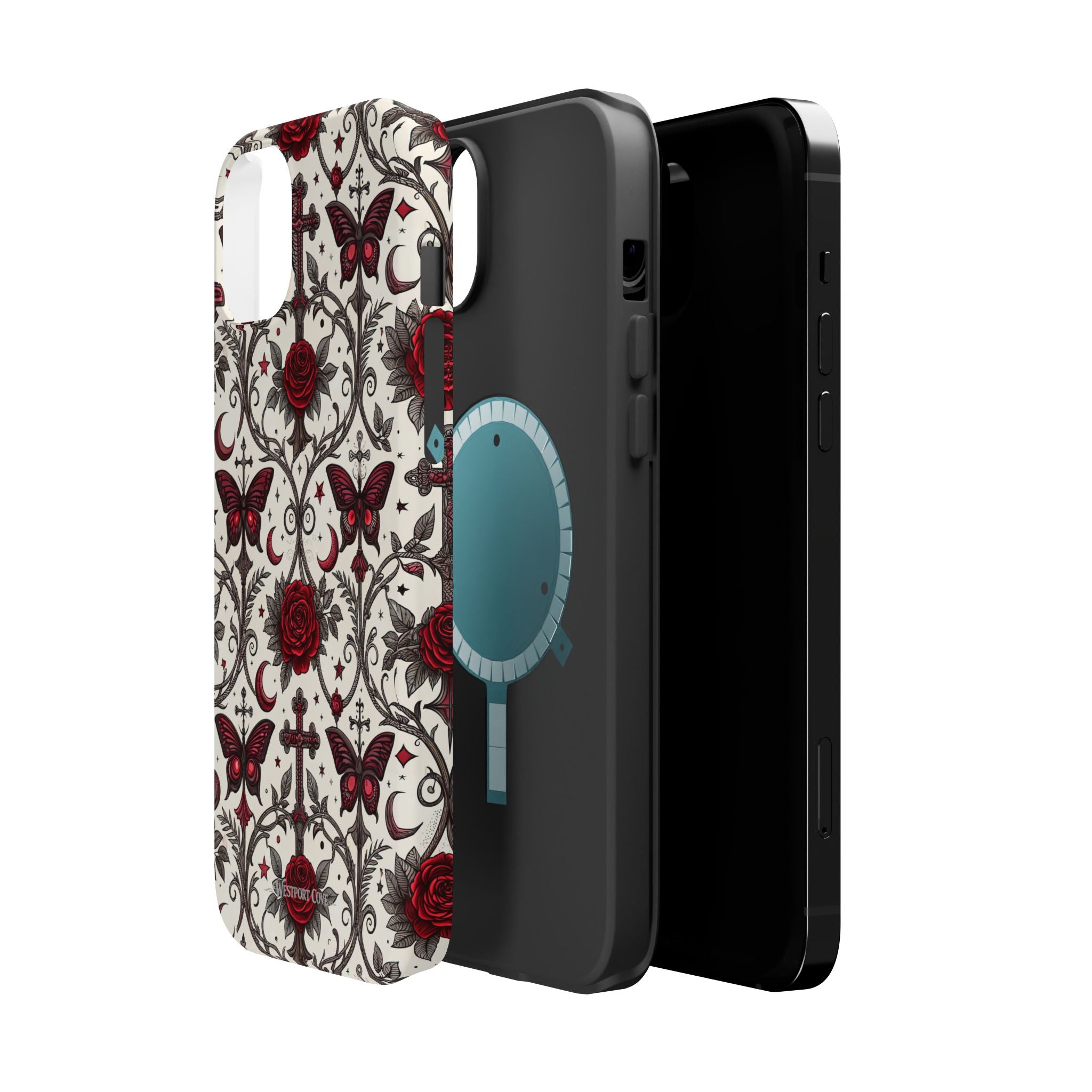 Rose & Butterfly - Extreme MagSafe Phone Case