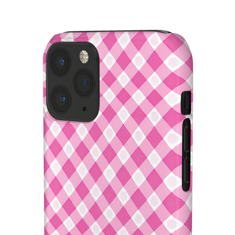 Pink Gingham - Elite Case