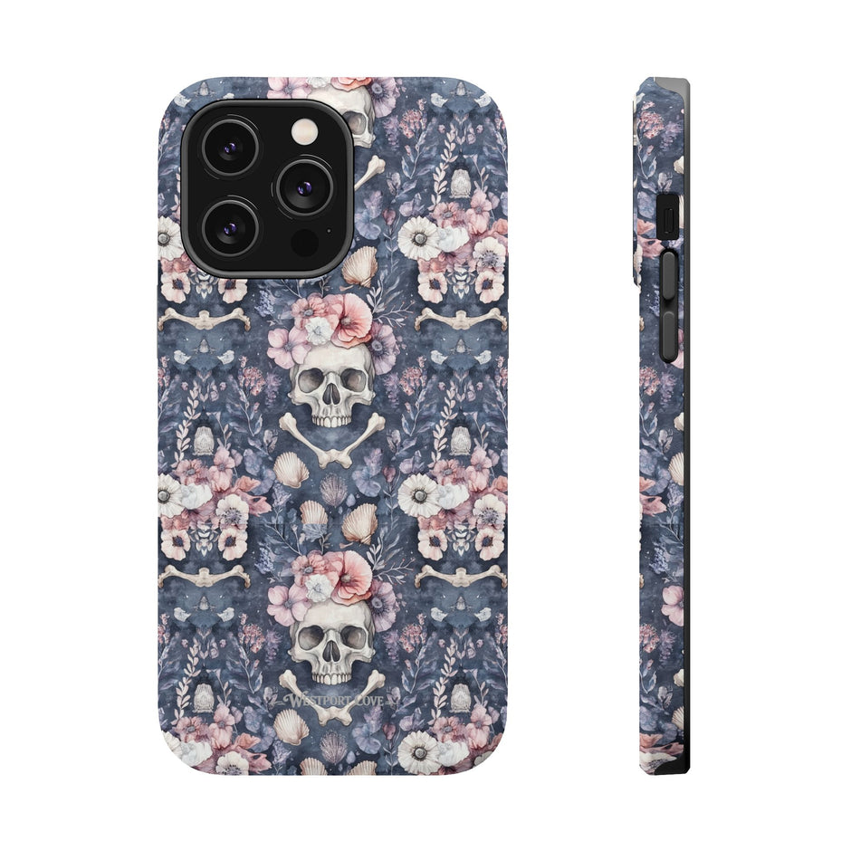 Floral Skull - Extreme MagSafe Phone Case