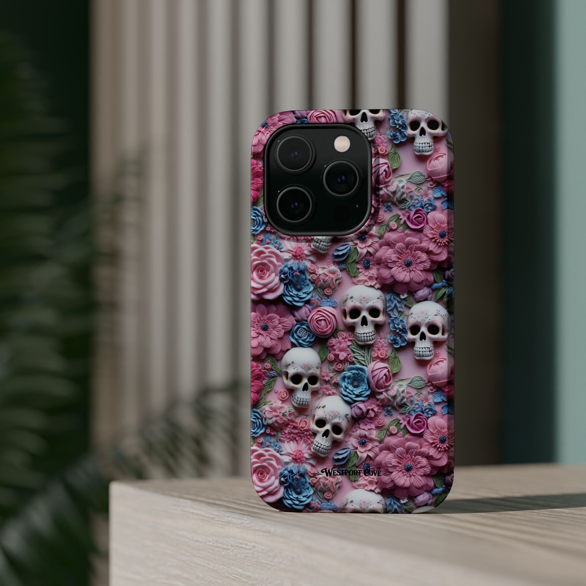 Floral Skull - Extreme MagSafe Phone Case
