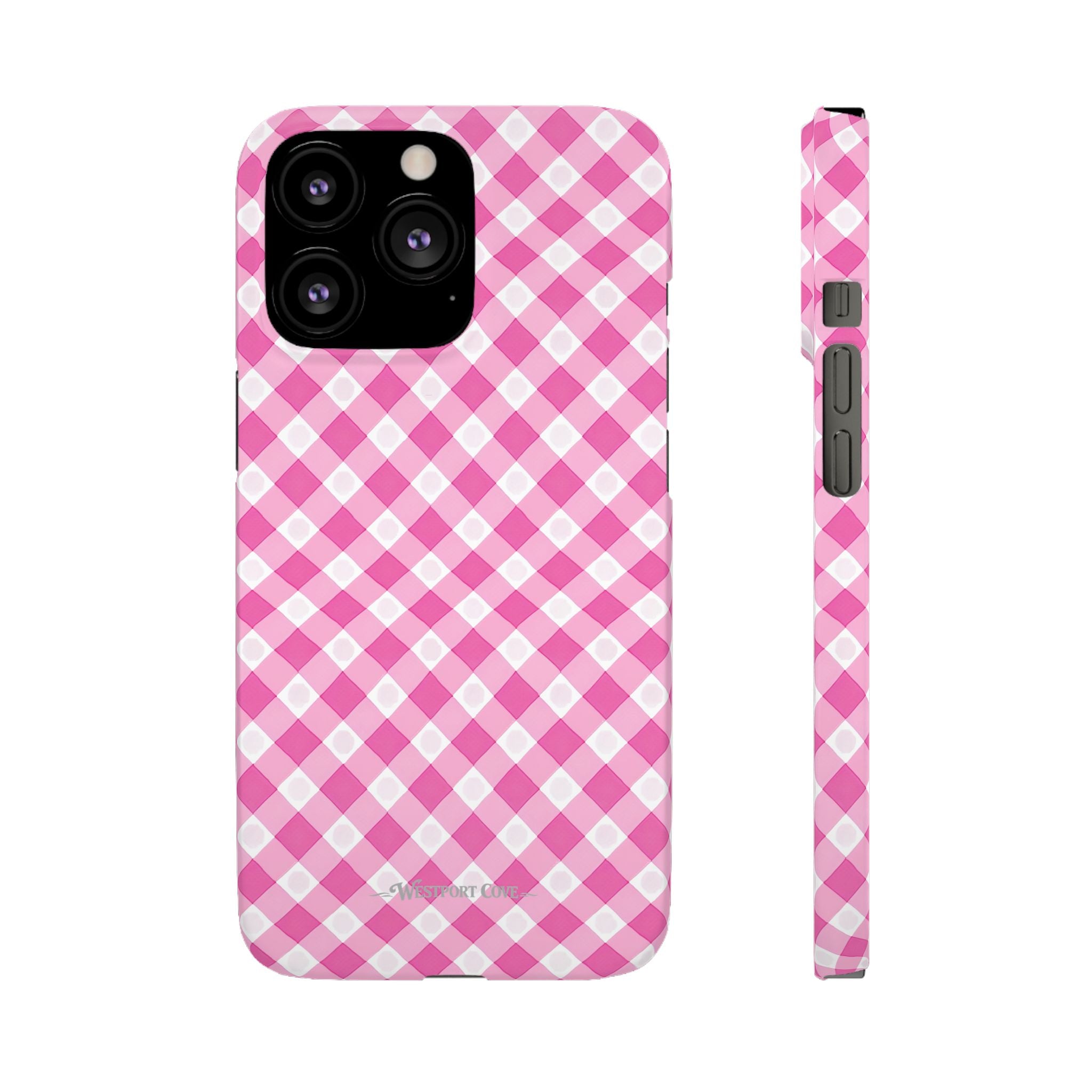Pink Gingham - Elite Case