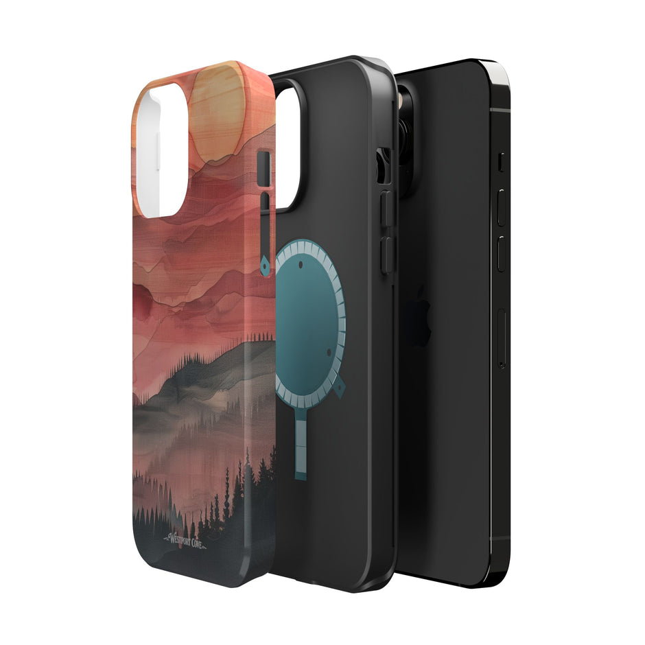 Sunset Mountain - Extreme MagSafe Phone Case
