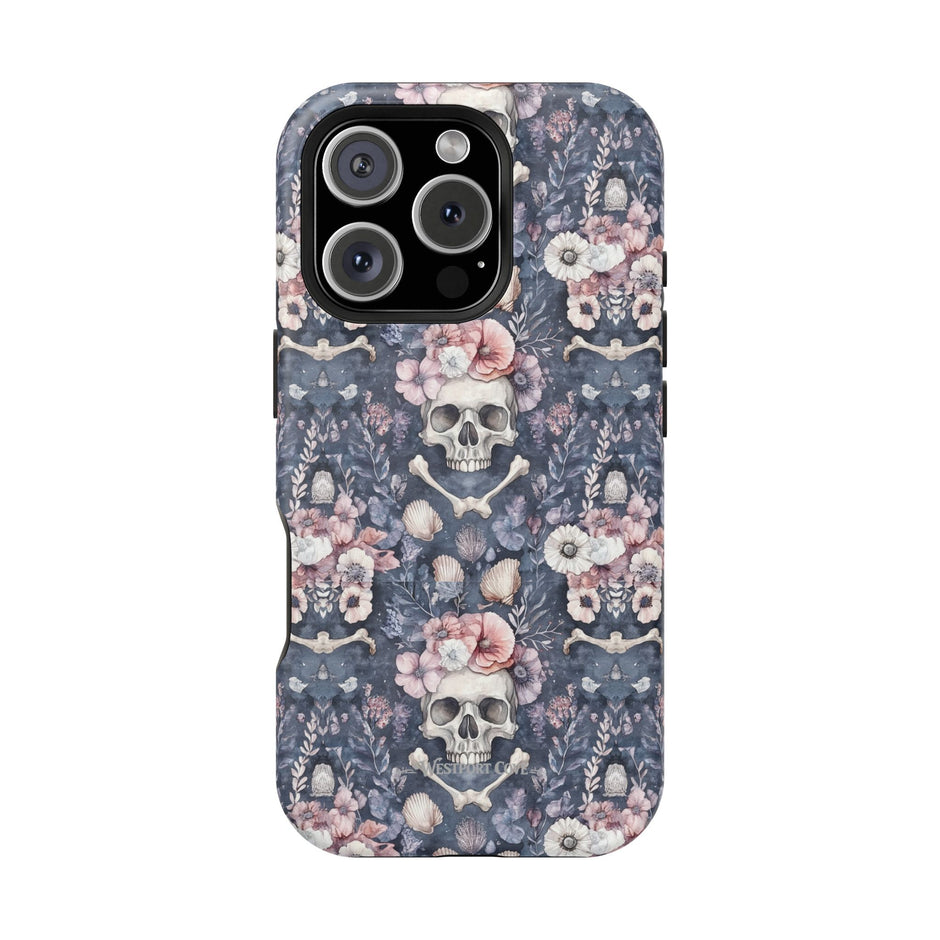 Floral Skull - Extreme MagSafe Phone Case