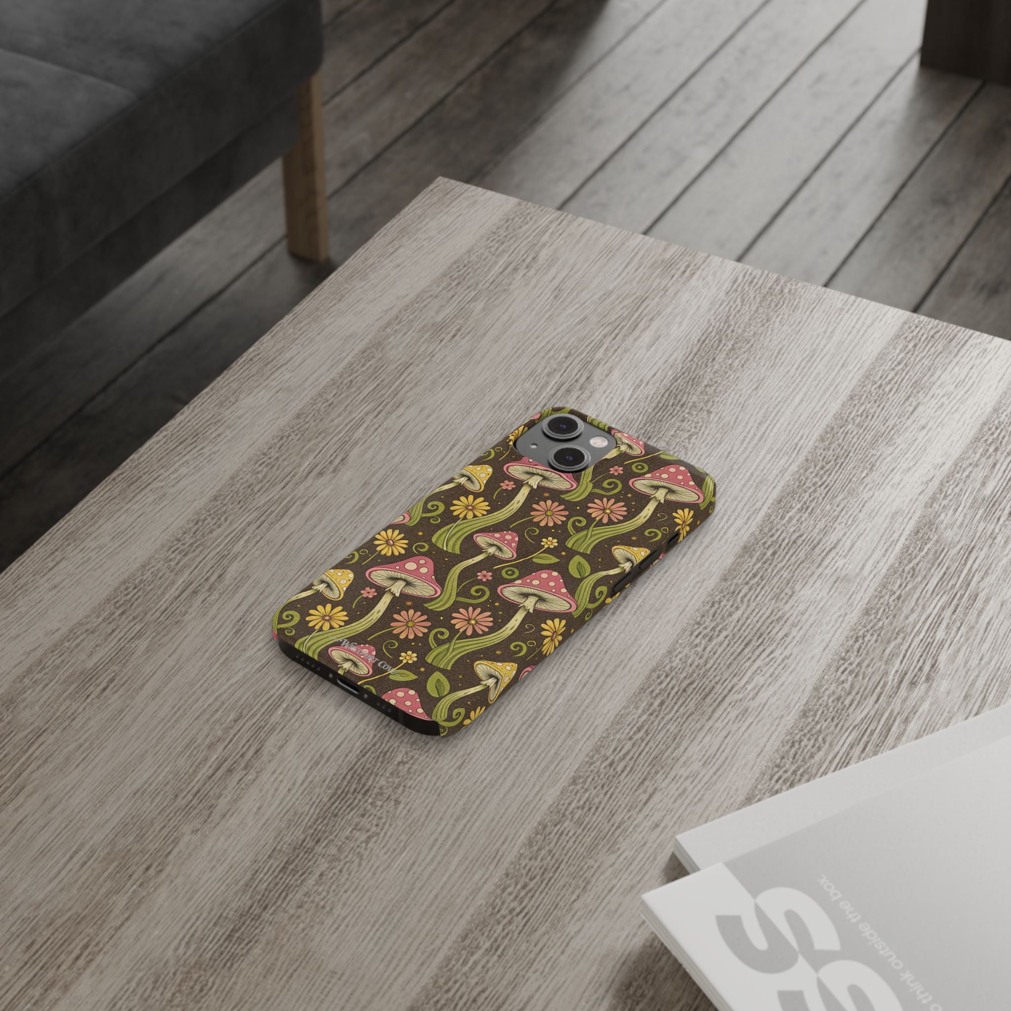 Magic Mushroom - Essential Phone Case – Retro Psychedelic Botanical Design