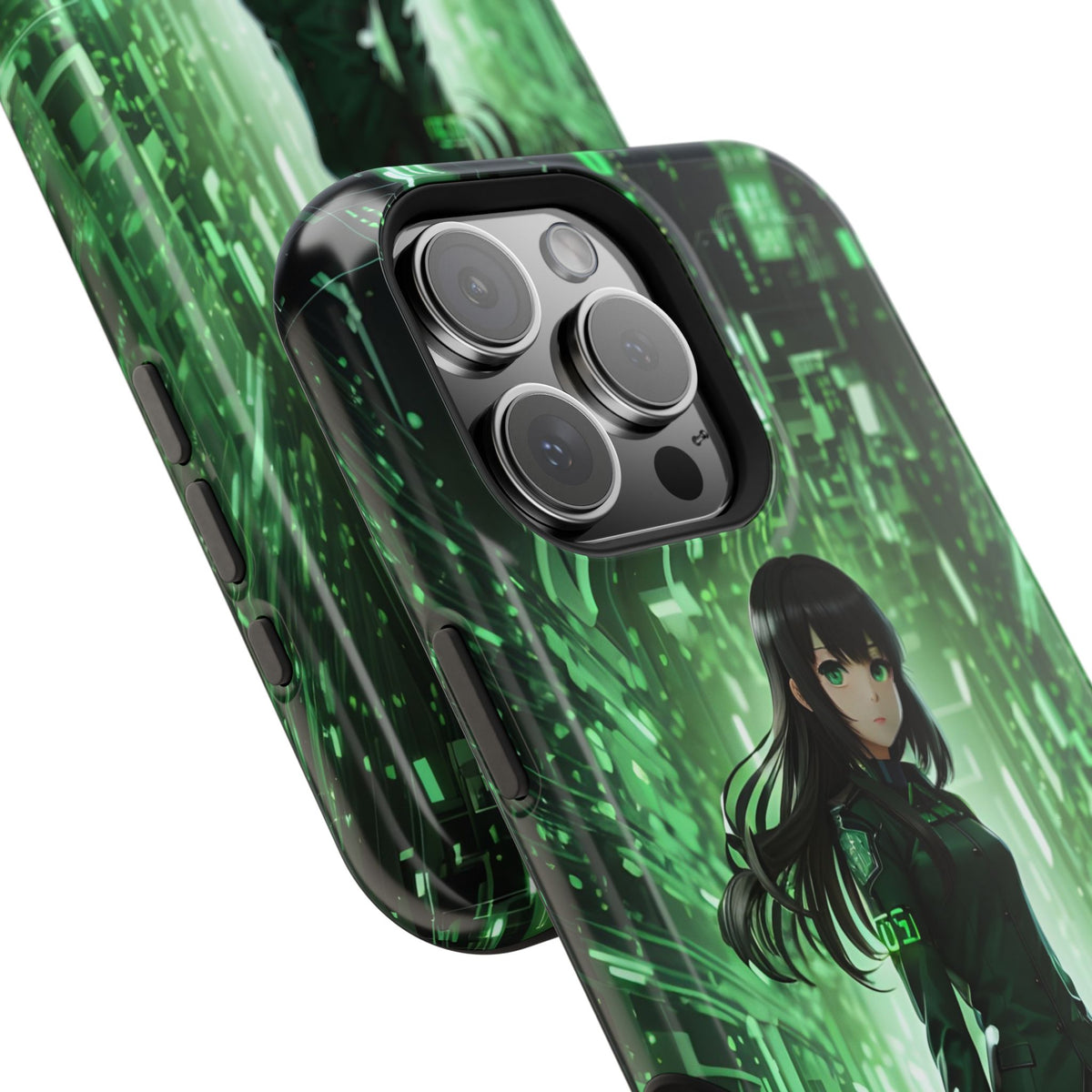 Anime Cybergirl Extreme Impact MagSafe Phone Case