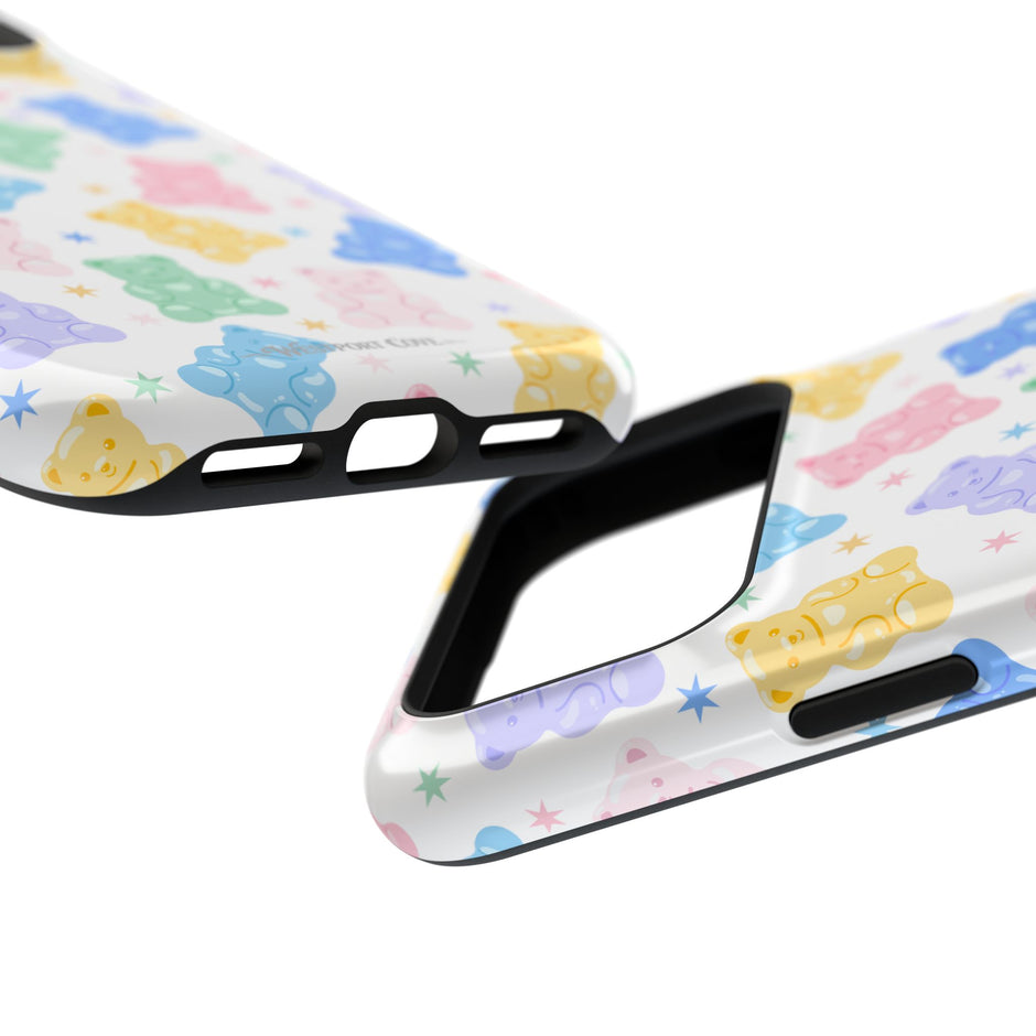 Pastel Gummy Bear Pattern Extreme Impact MagSafe Phone Case