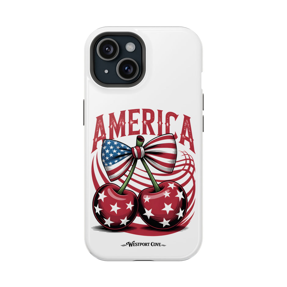Patriotic Cherry - Extreme MagSafe Phone Case