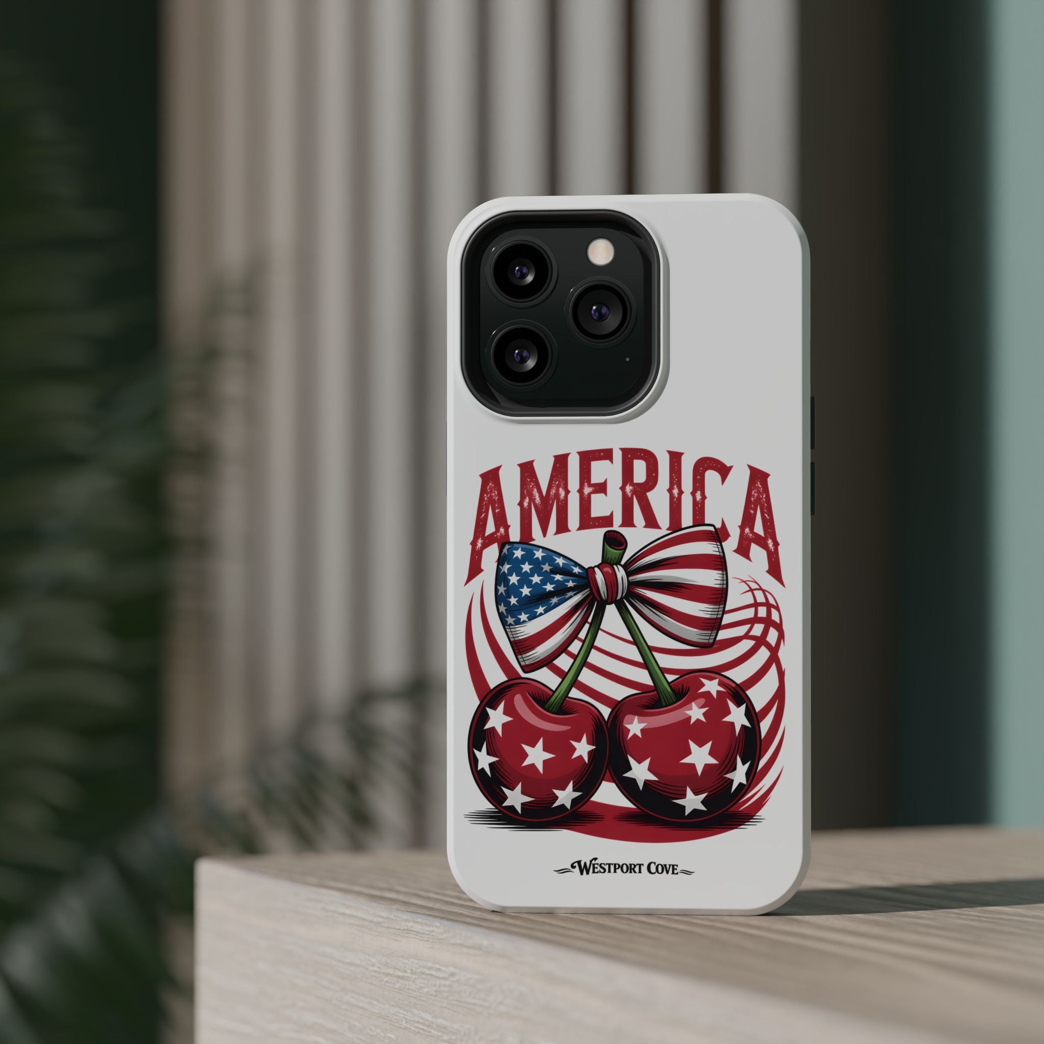 Patriotic Cherry - Extreme MagSafe Phone Case
