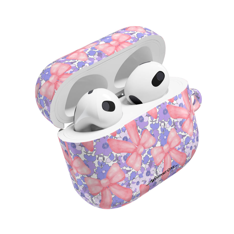 Bow Floral - AirPod Case