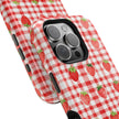 Strawberry Gingham - Extreme MagSafe Phone Case