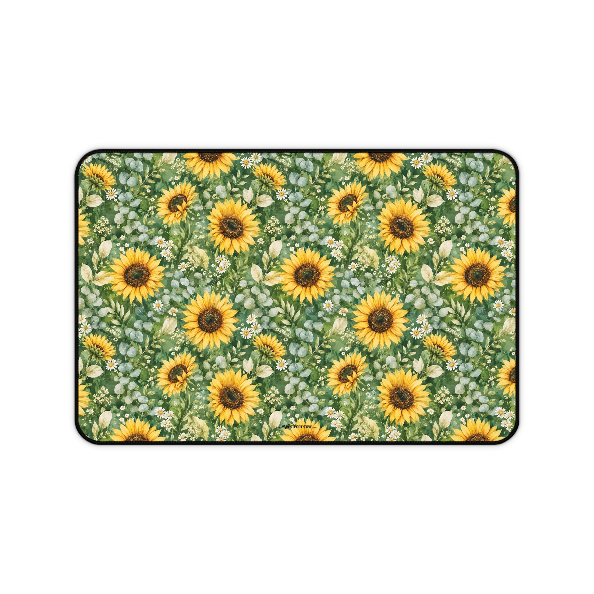 Sunflower Garden - Launch Pad - Desk Mat