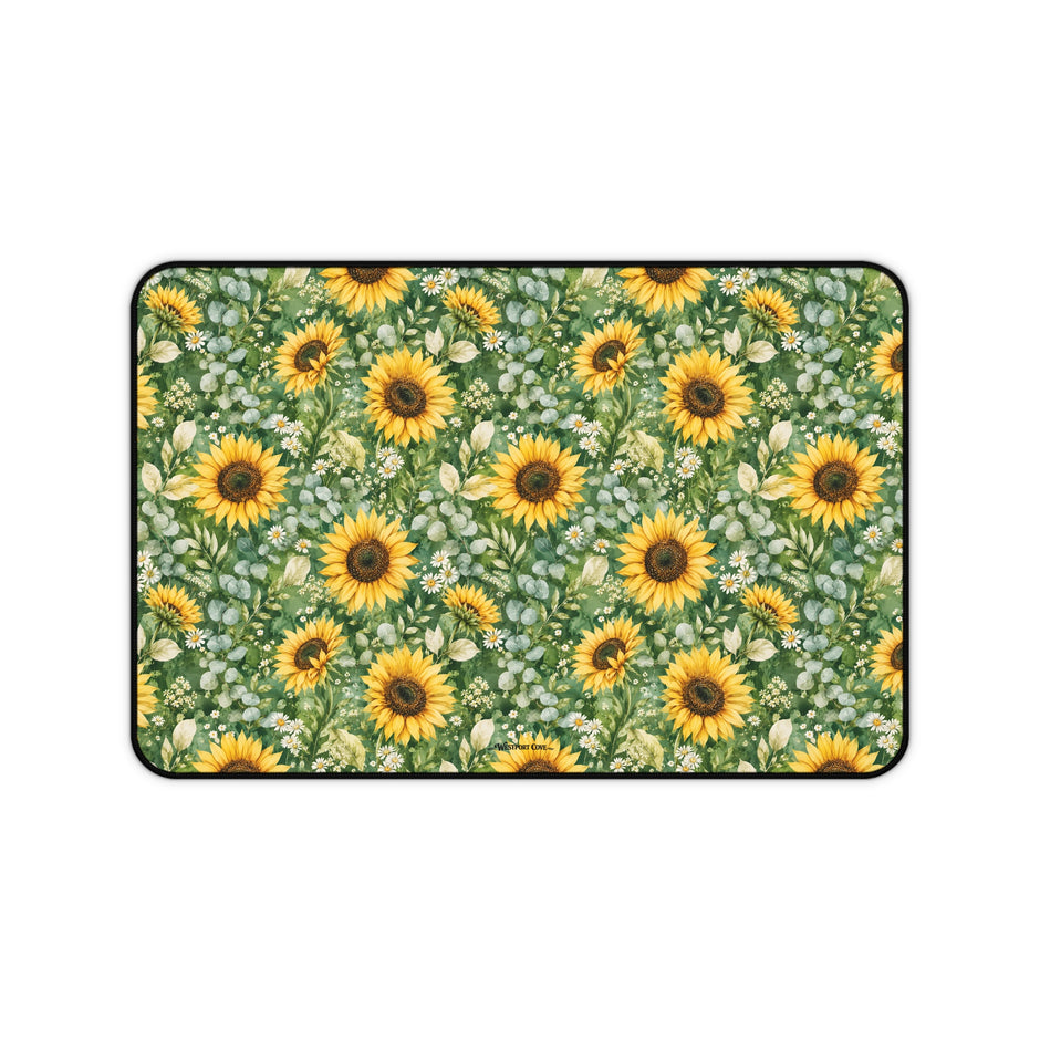 Sunflower Garden - Launch Pad - Desk Mat