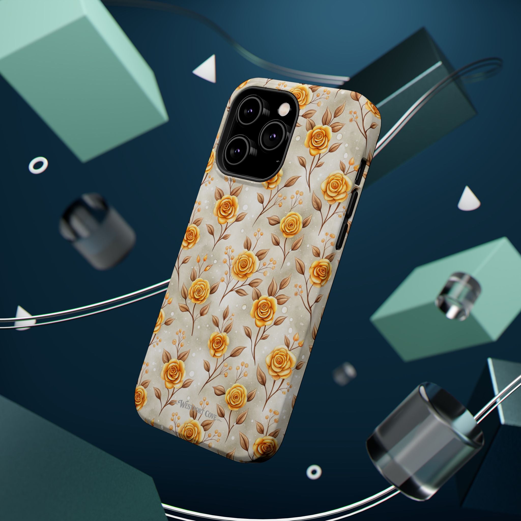 Golden Rose - Extreme MagSafe Phone Case