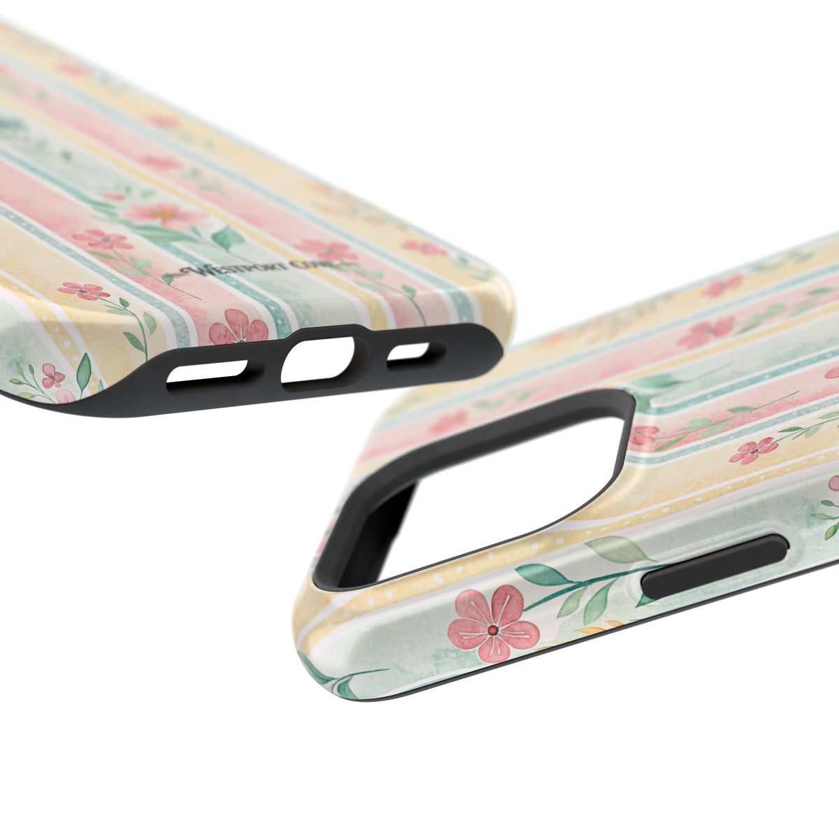 Floral Stripe - Extreme MagSafe Phone Case