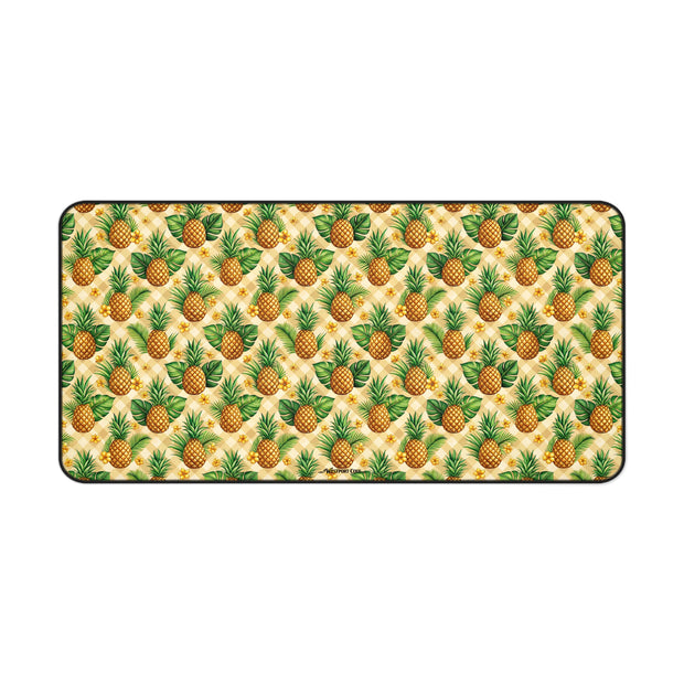 Fine-apple Desk Mat — Tropical Mouse Pad & Workspace Protector