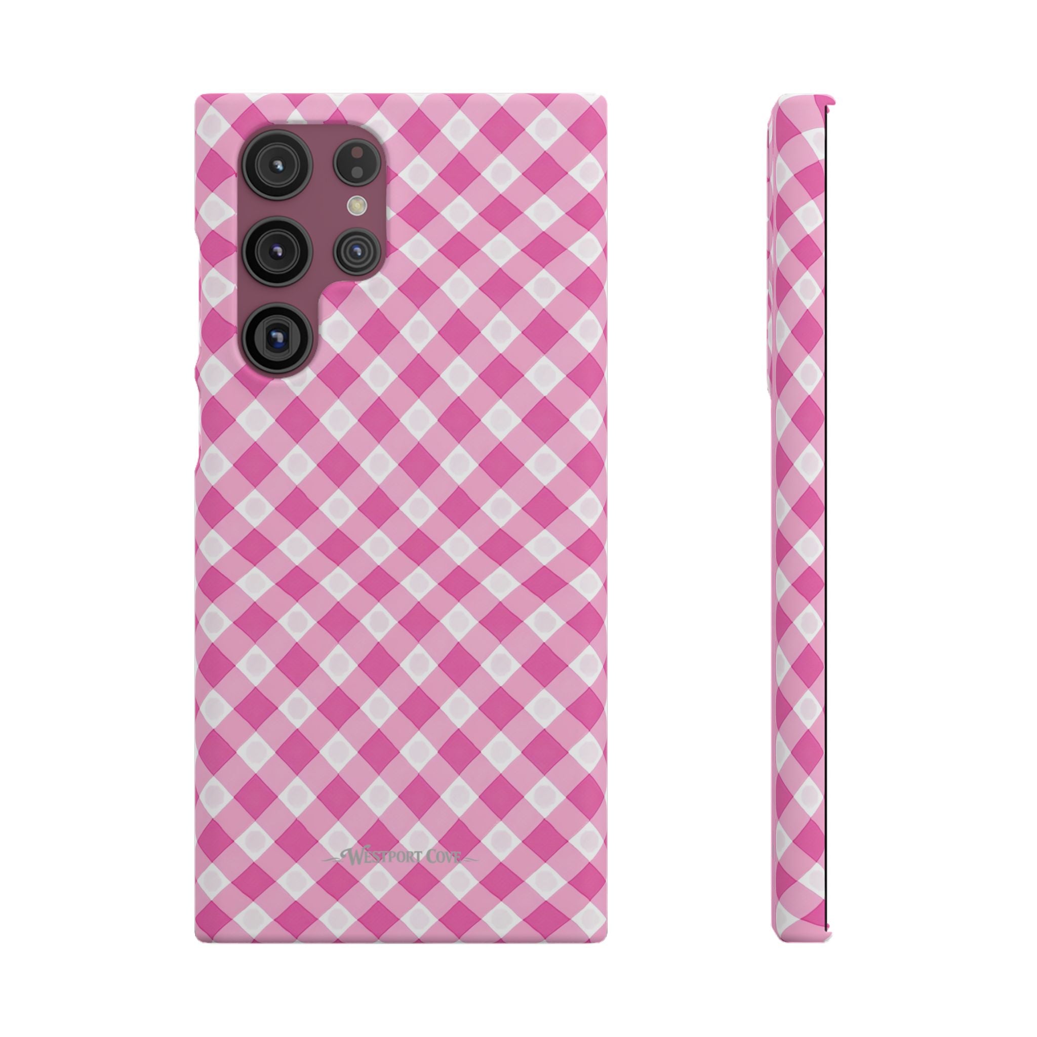 Pink Gingham - Elite Case