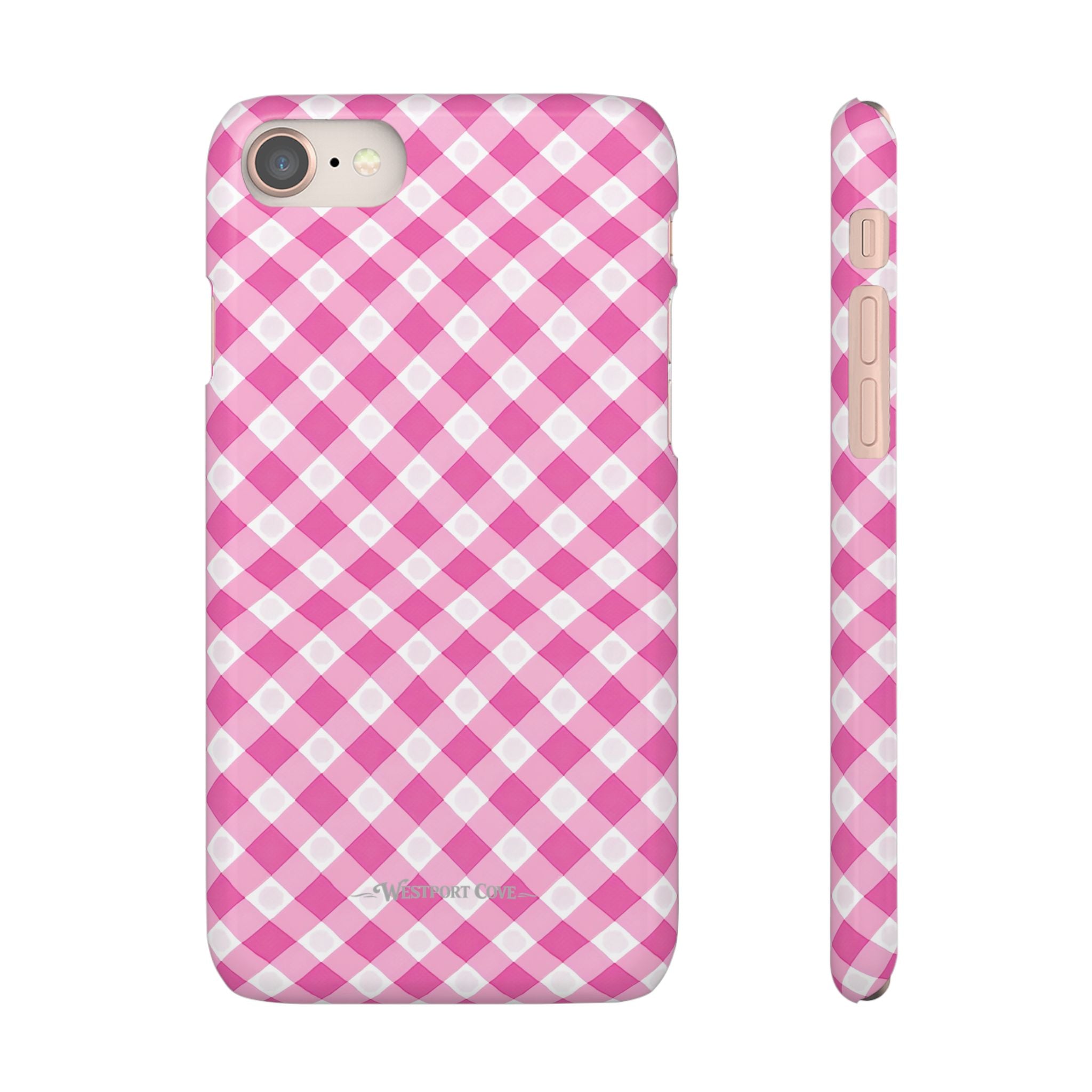 Pink Gingham - Elite Case