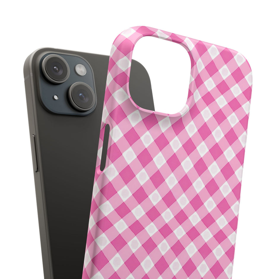 Pink Gingham - Elite Case
