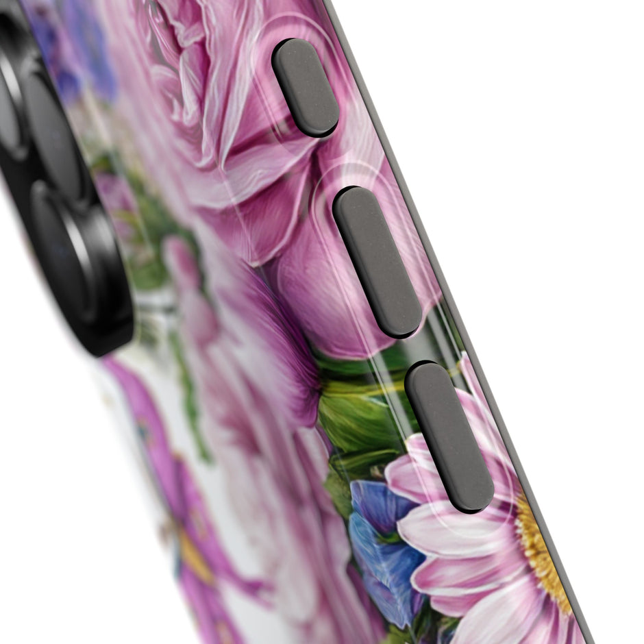 Floral Moon & Butterflies Extreme Impact MagSafe Phone Case