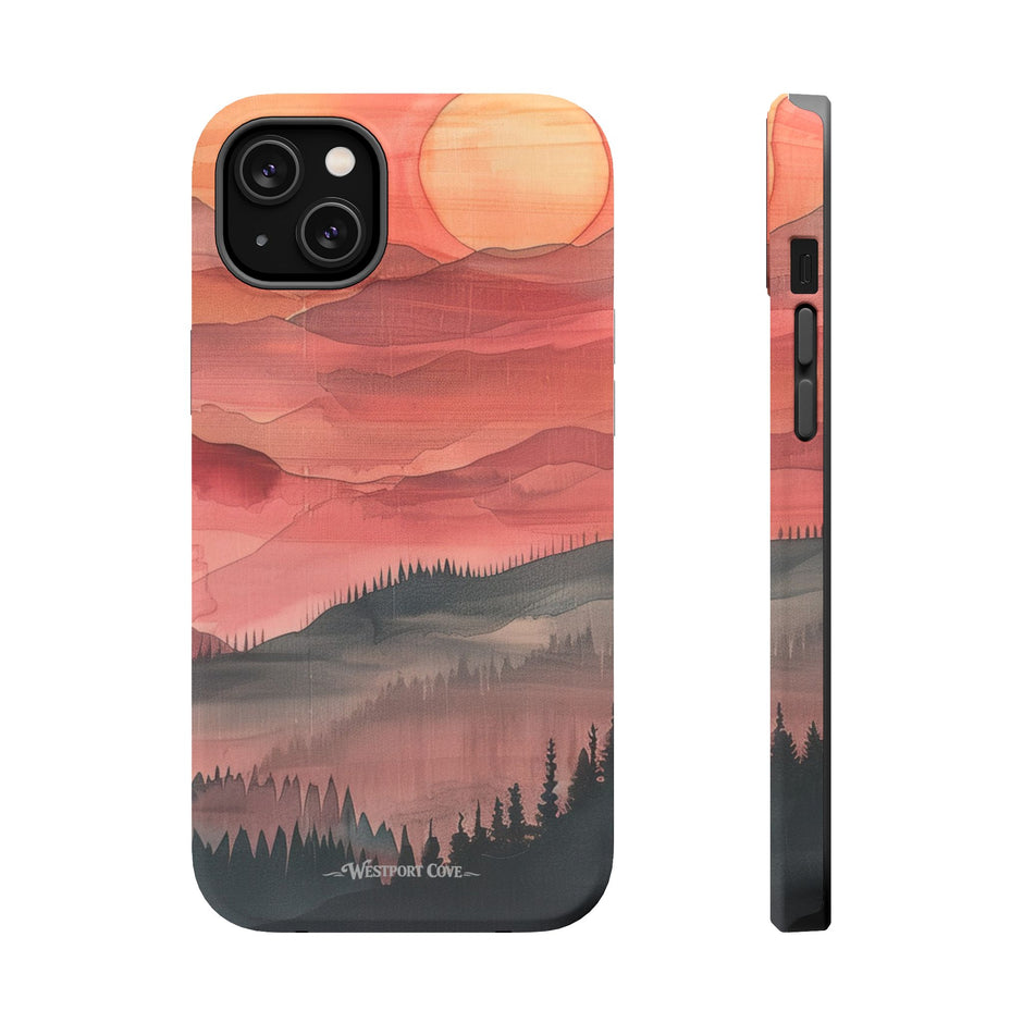 Sunset Mountain - Extreme MagSafe Phone Case