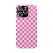 Pink Gingham - Elite Case