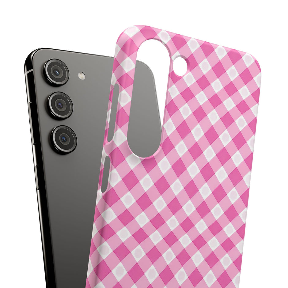 Pink Gingham - Elite Case