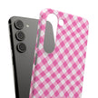 Pink Gingham - Elite Case