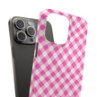 Pink Gingham - Elite Case