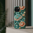 Teal Peony - Extreme MagSafe Phone Case