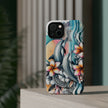 Dolphin Floral Extreme Impact MagSafe Phone Case