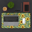 Sunflower Garden - Launch Pad - Desk Mat