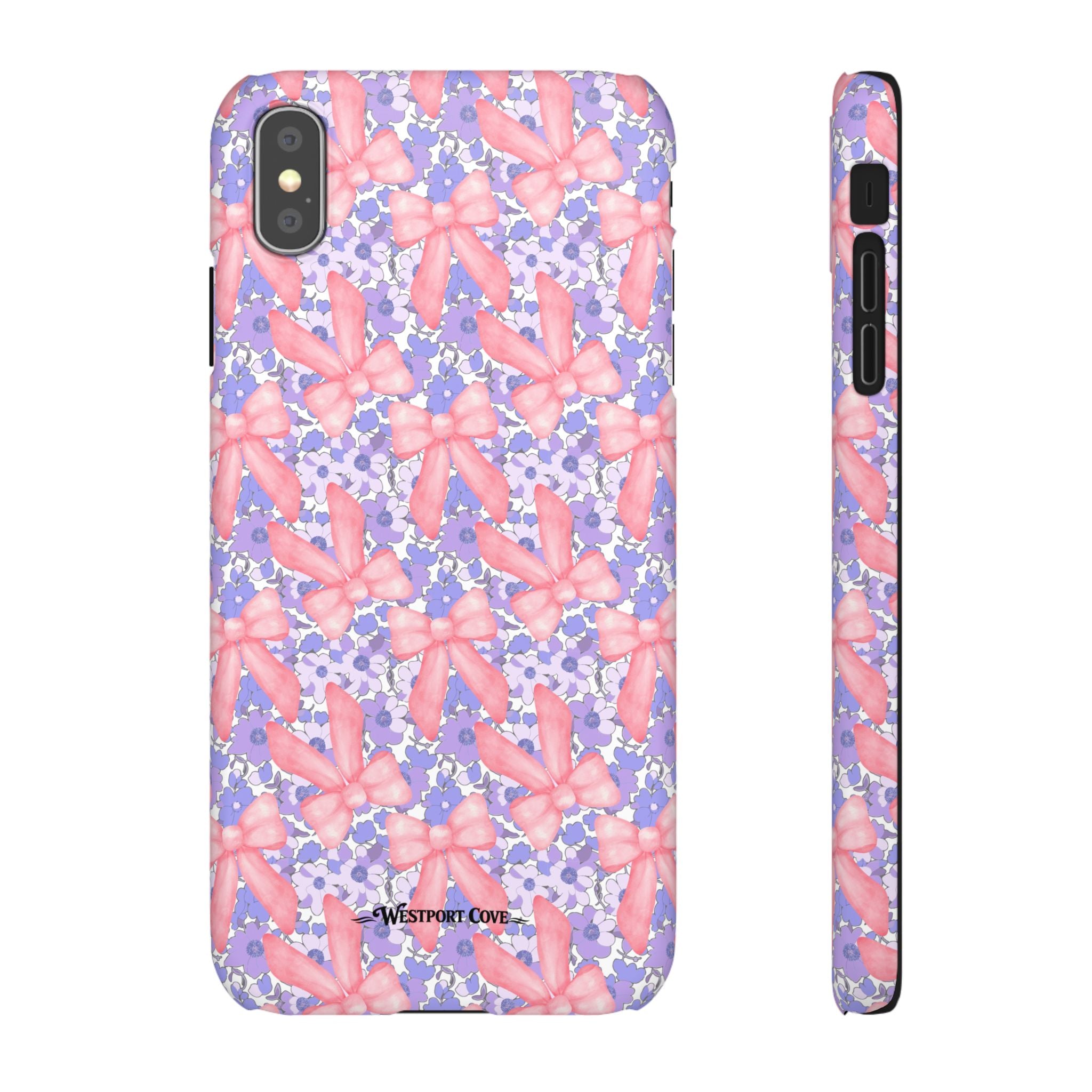 Bow Floral - Elite Phone Case
