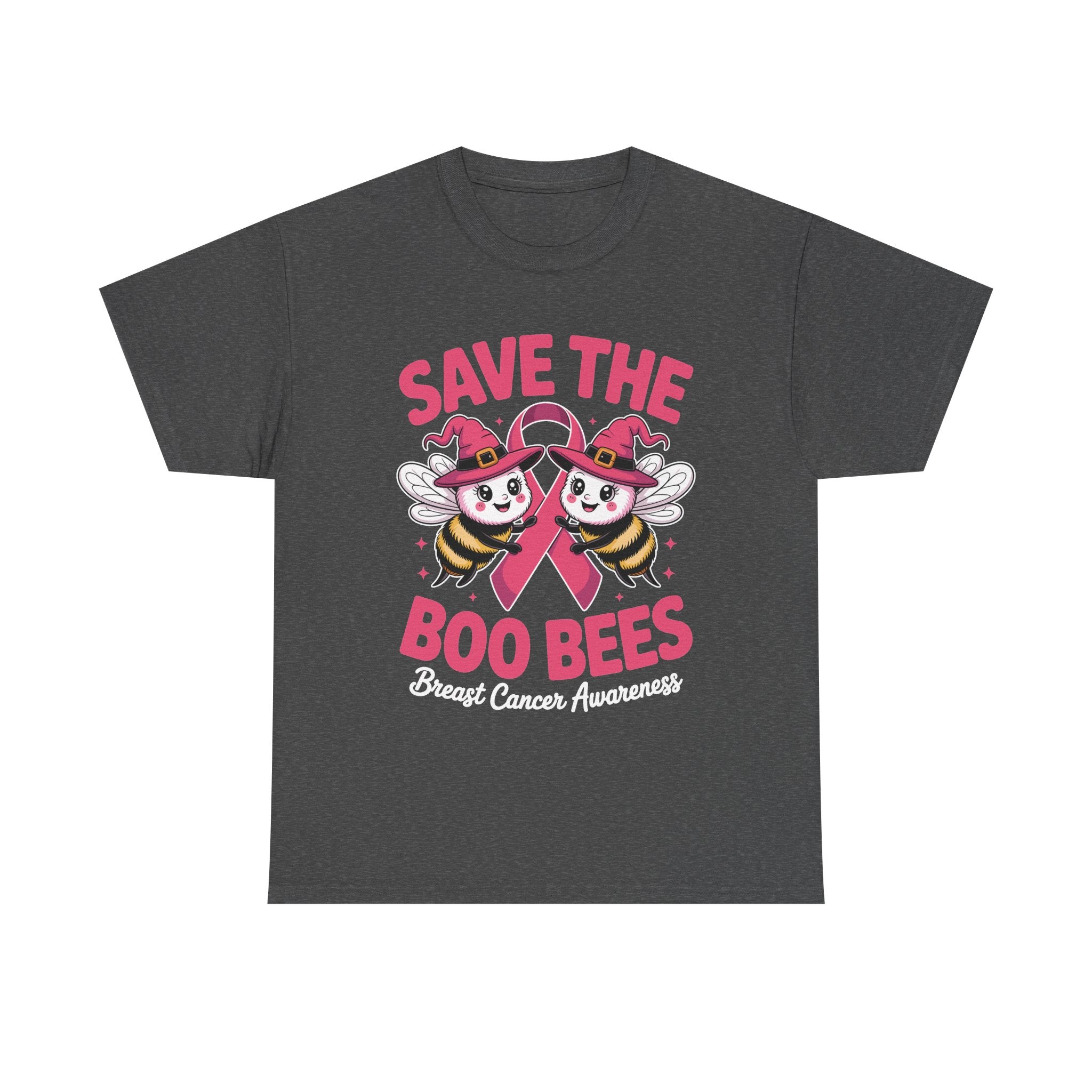 Save the Boo Bees T-Shirt — Breast Cancer Awareness Pink Ribbon Tee