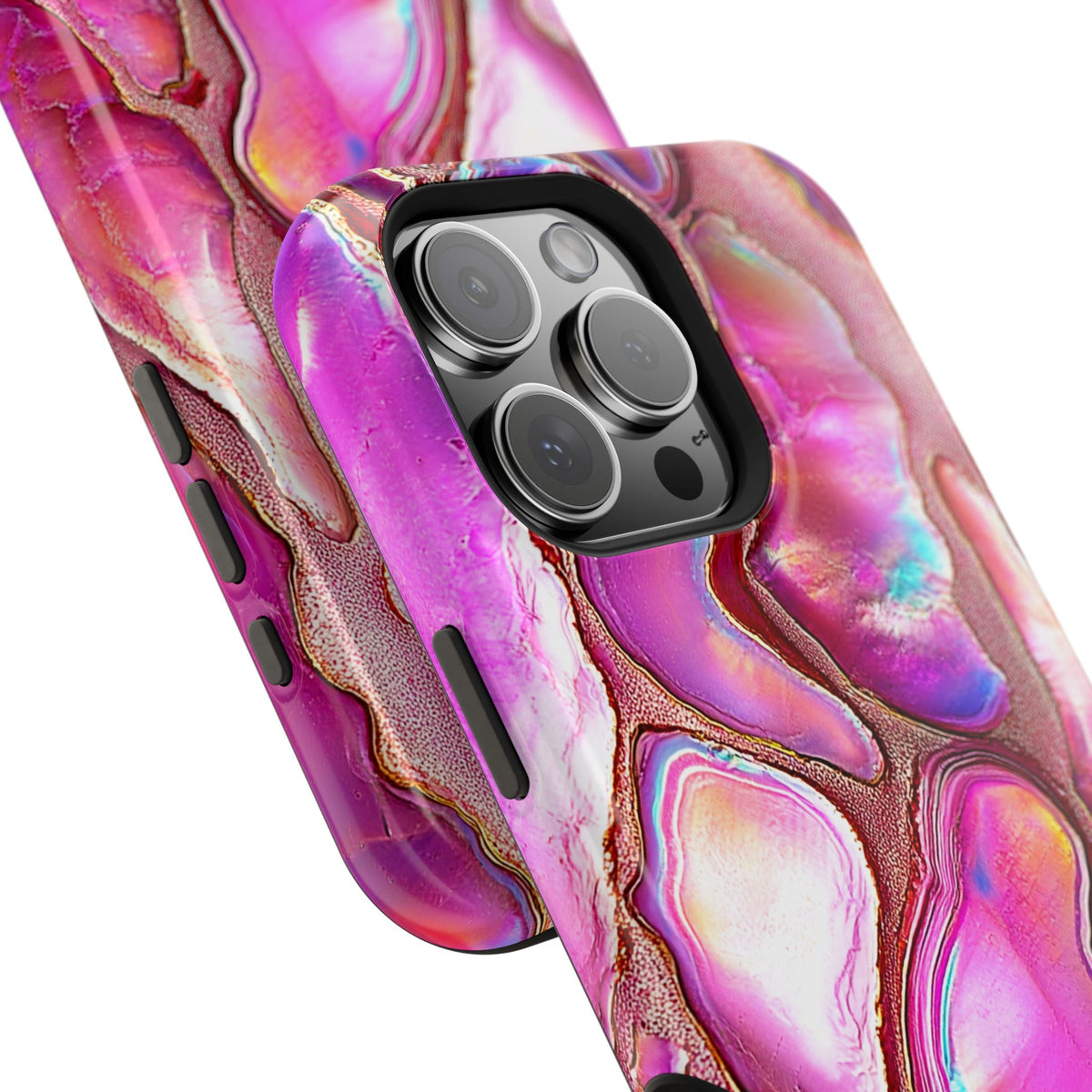 Pink Agate - Extreme Impact MagSafe Phone Case