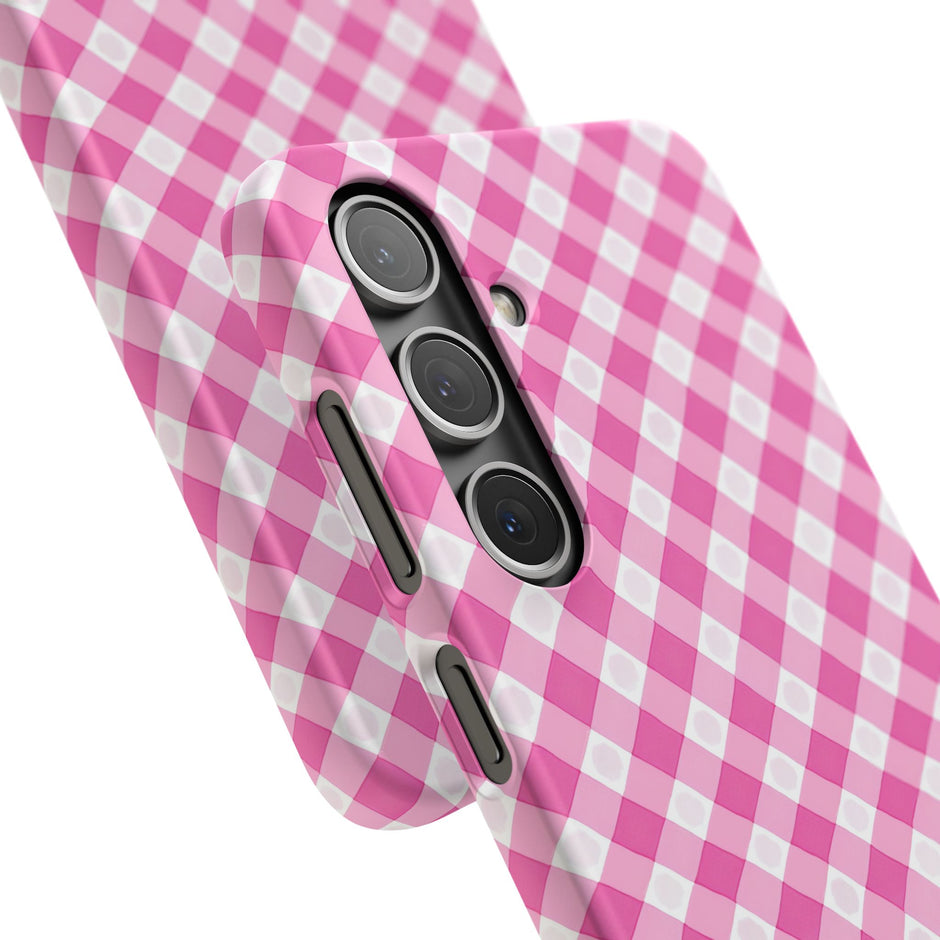 Pink Gingham - Elite Case