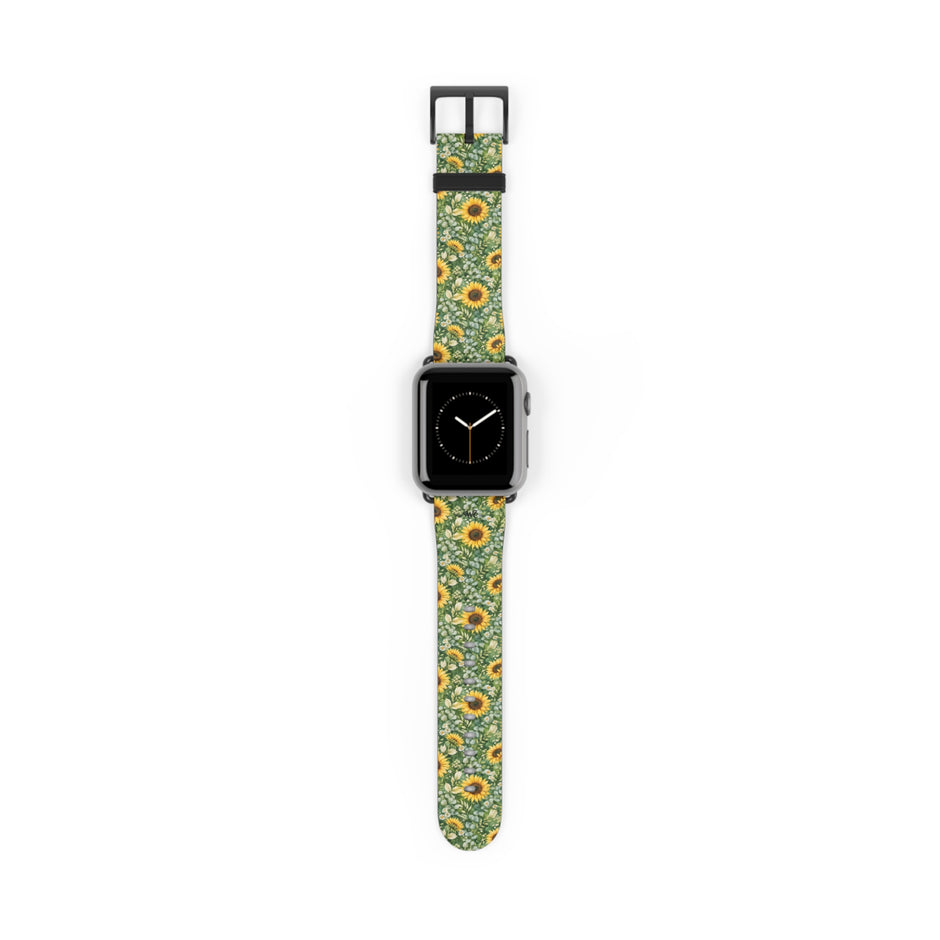 Sunflower Garden - Apple Watch Band