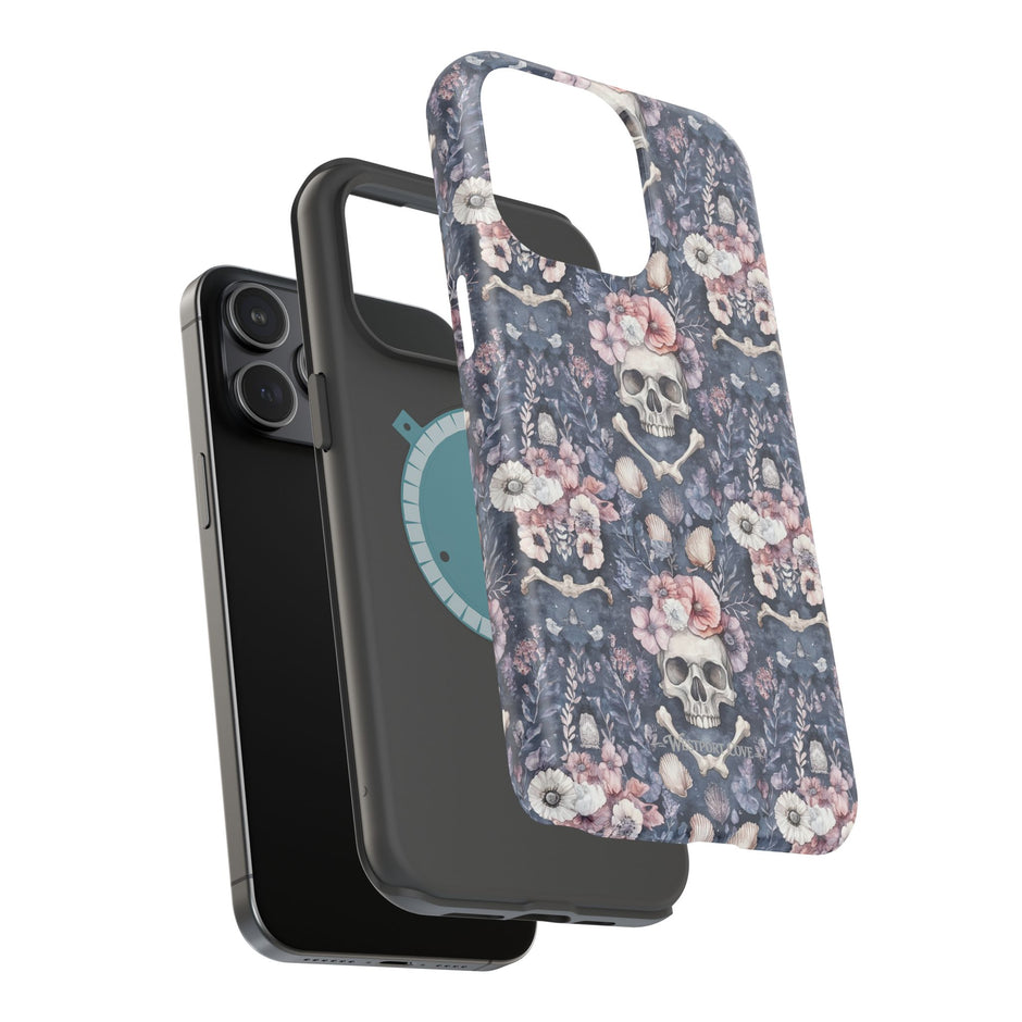 Floral Skull - Extreme MagSafe Phone Case