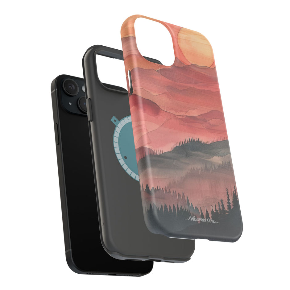 Sunset Mountain - Extreme MagSafe Phone Case