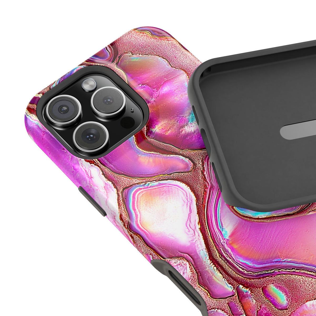 Pink Agate - Extreme Impact MagSafe Phone Case