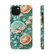 Teal Peony - Extreme MagSafe Phone Case