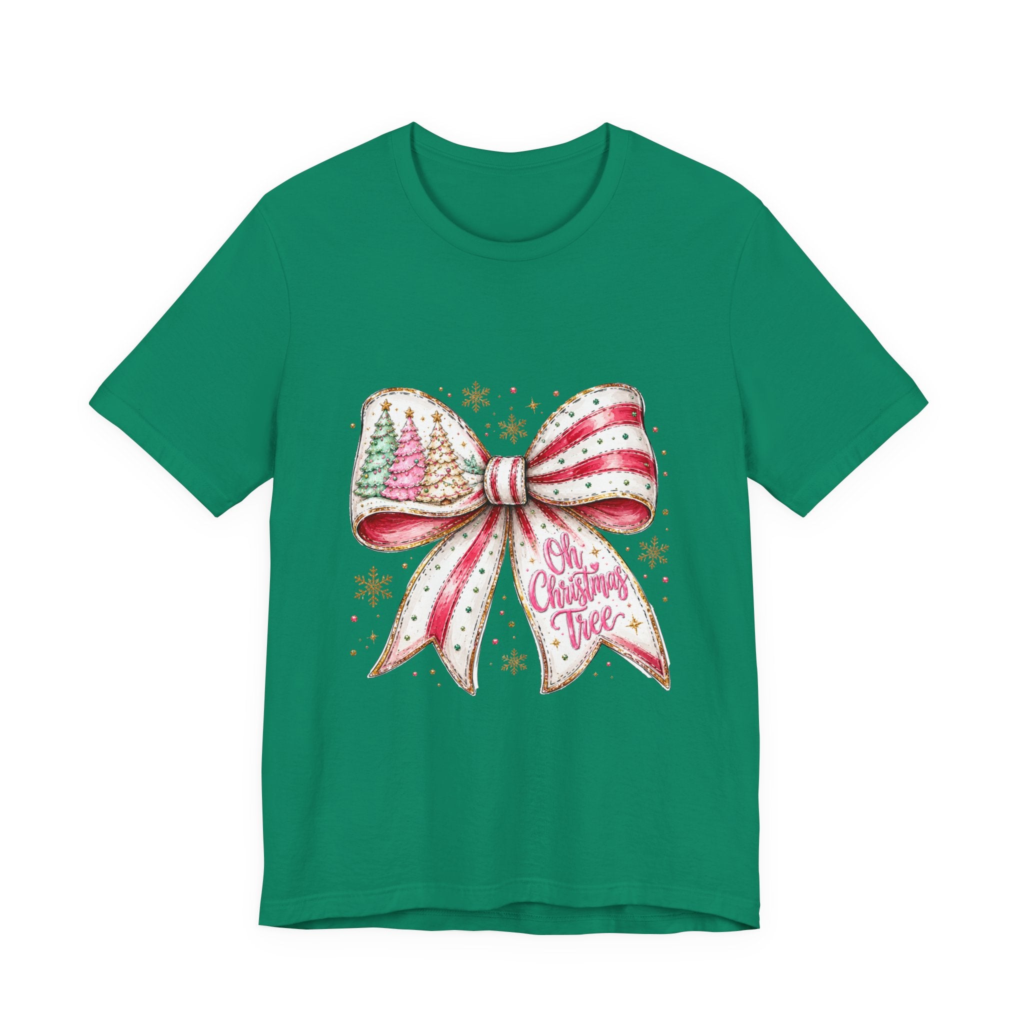Christmas Bow Tee — 