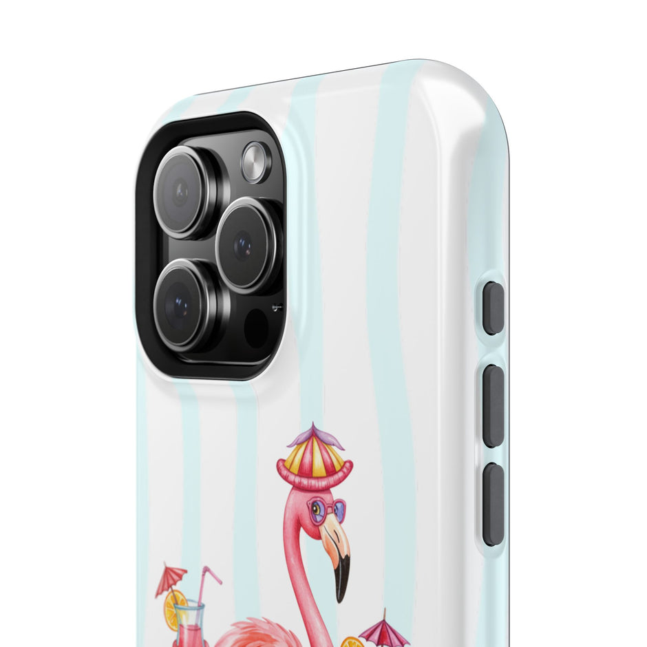 Flamingo Cocktail - Extreme MagSafe Phone Case